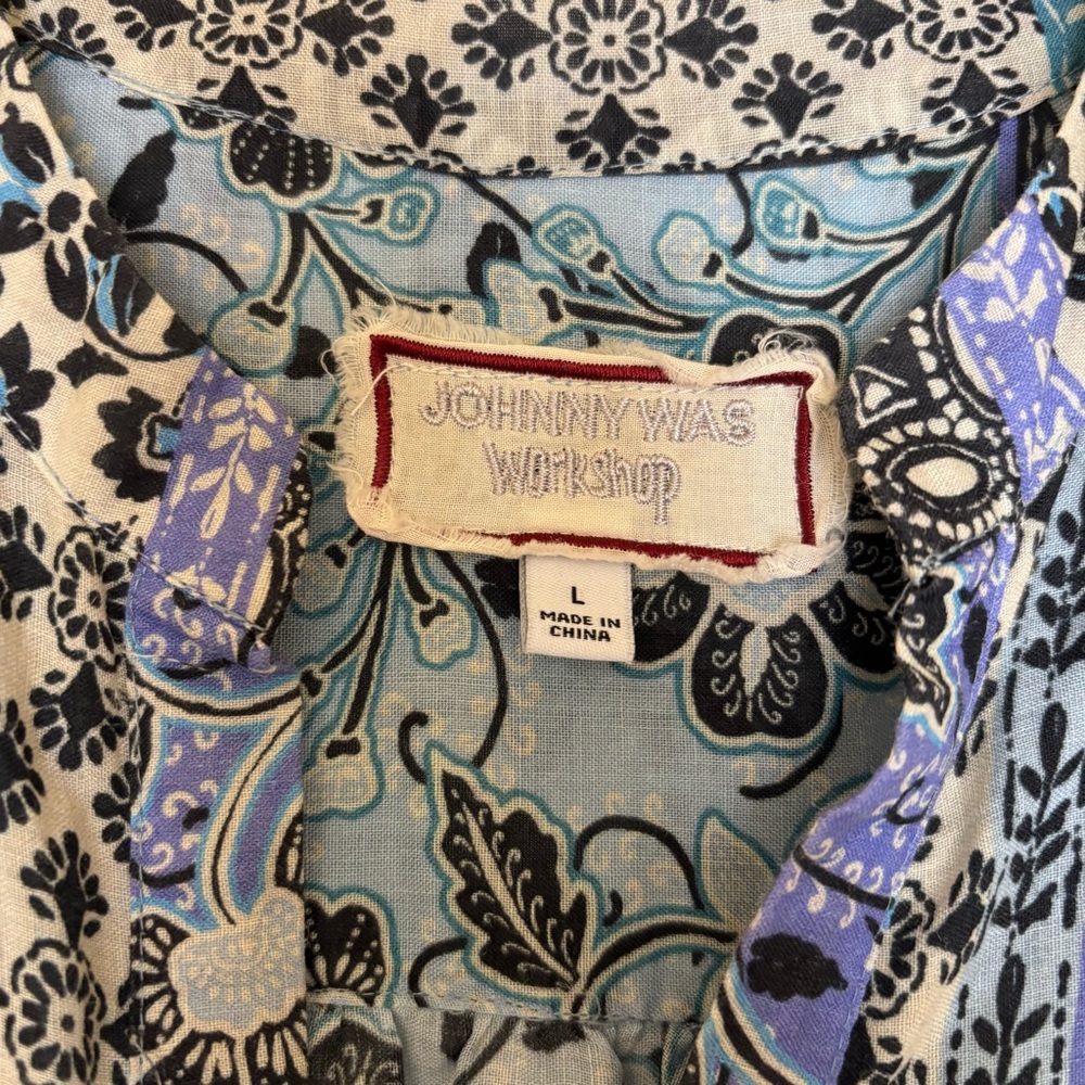 Johnny Was Floral Patchwork “Marrakesh” Dress - Picture 6 of 8